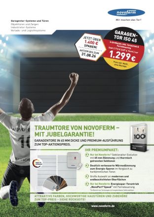 Angebot Meistertormann Frühjahresaktion