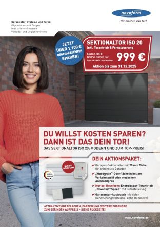 Angebot Meistertormann Frühjahrsaktion